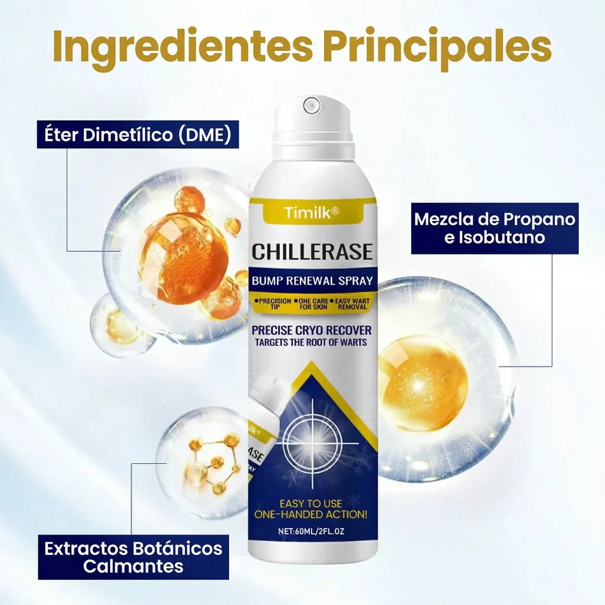 ChillErase® - Spray renovador para verrugas